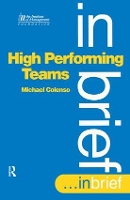 Book Cover for High Performing Teams In Brief by Michael Colenso