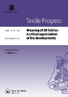 Book Cover for Weaving of 3D Fabrics by N. Gokarneshan