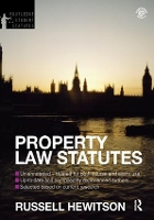 Book Cover for Property Law Statutes 2012-2013 by Russell Hewitson