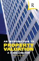 Book Cover for An Introduction to Property Valuation by Alan Millington