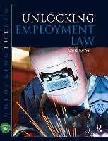 Book Cover for Unlocking Employment Law by Chris Turner