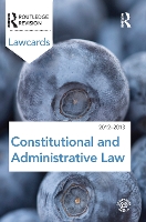 Book Cover for Constitutional and Administrative Lawcards 2012-2013 by Routledge