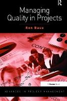 Book Cover for Managing Quality in Projects by Ron Basu