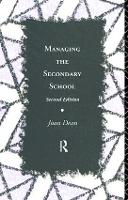 Book Cover for Managing the Secondary School by Joan Dean