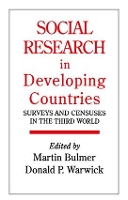 Book Cover for Social Research In Developing Countries by Martin Bulmer