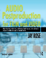 Book Cover for Audio Postproduction for Film and Video by Jay Rose