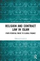 Book Cover for Religion and Contract Law in Islam by Valentino (University of Florence, Italy) Cattelan