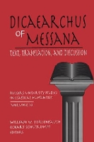 Book Cover for Dicaearchus of Messana by William W. Fortenbaugh