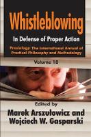 Book Cover for Whistleblowing by Wojciech W. Gasparski