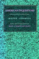 Book Cover for American Inquisitors by Walter Lippmann