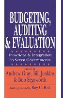 Book Cover for Budgeting, Auditing, and Evaluation by Andrew Gray