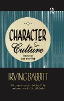 Book Cover for Character & Culture by Irving Babbitt