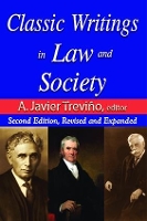 Book Cover for Classic Writings in Law and Society by Edward Alexander