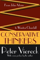 Book Cover for Conservative Thinkers by Peter Viereck