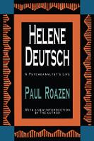 Book Cover for Helene Deutsch by Paul Roazen