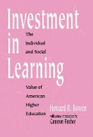 Book Cover for Investment in Learning by Howard Bowen