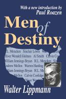 Book Cover for Men of Destiny by Walter Lippmann