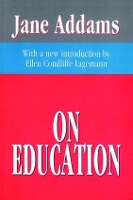 Book Cover for On Education by Jane Addams