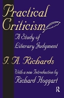 Book Cover for Practical Criticism by I A Richards