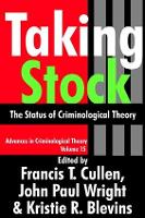 Book Cover for Taking Stock by Francis T. Cullen