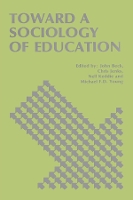 Book Cover for Toward a Sociology of Education by John Beck