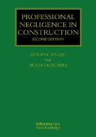 Book Cover for Professional Negligence in Construction by Ben Patten, Hugh Saunders