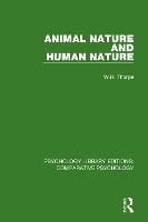 Book Cover for Animal Nature and Human Nature by WH Thorpe