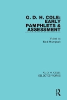 Book Cover for G. D. H. Cole: Early Pamphlets & Assessment (RLE Cole) by Noel Thompson