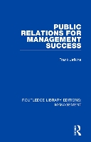 Book Cover for Public Relations for Management Success by Frank Jefkins