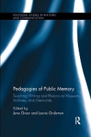 Book Cover for Pedagogies of Public Memory by Jane Greer