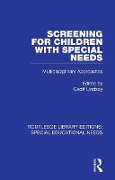Book Cover for Screening for Children with Special Needs by Geoff Lindsay