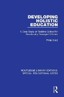 Book Cover for Developing Holistic Education by Philip Seed
