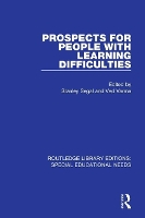 Book Cover for Prospects for People with Learning Difficulties by Stanley Segal