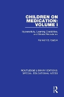 Book Cover for Children on Medication Volume I by Kenneth D. Gadow