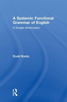 Book Cover for A Systemic Functional Grammar of English by David Banks