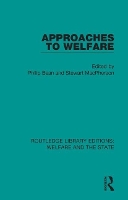 Book Cover for Approaches to Welfare by Philip Bean