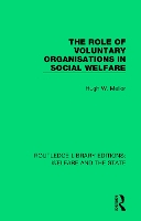 Book Cover for The Role of Voluntary Organisations in Social Welfare by Hugh W Mellor