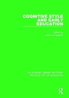 Book Cover for Cognitive Style in Early Education by Olivia N. (University of Maryland, USA) Saracho