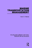 Book Cover for Marine Transportation Management by Henry S. Marcus