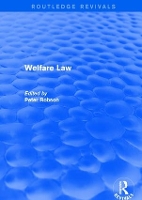 Book Cover for Welfare Law by Lucy A. Williams