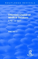 Book Cover for Informed Choice of Medical Services: by Marj Milburn