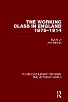 Book Cover for The Working Class in England 1875-1914 by John Benson