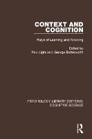 Book Cover for Context and Cognition by Paul Light