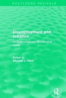 Book Cover for Unemployment and Inflation by Michael J. Piore