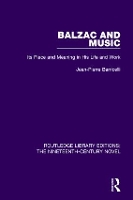 Book Cover for Balzac and Music by JeanPierre Barricelli