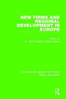 Book Cover for New Firms and Regional Development in Europe by David Keeble