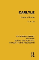 Book Cover for Carlyle by F. A. Lea