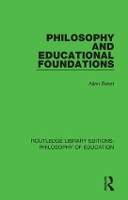 Book Cover for Philosophy and Educational Foundations by Allen Brent