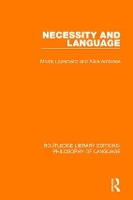 Book Cover for Necessity and Language by Morris Lazerowitz, Stuart Shanker, Alice Ambrose