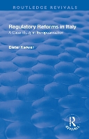 Book Cover for Regulatory Reforms in Italy by Dieter Kerwer